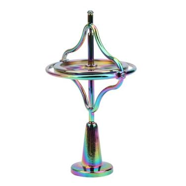 Imagem de Generic Brinquedo de Ponta de Dedo para Alívio de Estresse de Giroscópio de Liga Fascina Brinquedo de Adultos para Brincadeiras Internas (Colorido)