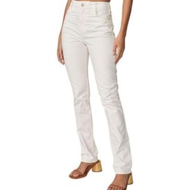 Imagem de Calça Colcci Sarja Kendall Off Shell-Feminino