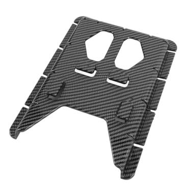 Imagem de Jiawu Organizador de Documentos de Carro, Suporte de Armazenamento de Arquivo Eficiente para Caminhões, Barcos, Universal, Adequado para a Maioria Dos Veículos, Material ABS (Cor de fibra de carbono)