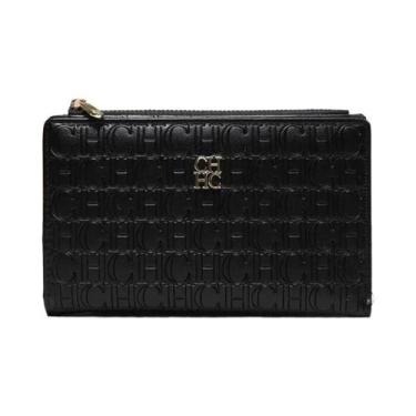 Imagem de Carteira Feminina Elegante E Simples Multicolorida Com Clipe Para Cart