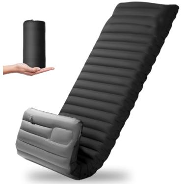 Imagem de 195cm, Colchao Inflavel, 40D Nylon TPU Colchonete Camping, Colchão Inflável, Colchão Inflável para Os Pés, Colchão Inflável Solteiro, Conveniente Colchão Inflável Solteiro, Colchonete Inflavel