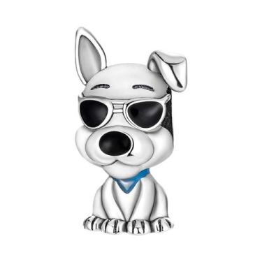 Imagem de Pingentes De Prata 925 Para Mulheres, Charms De Cão E Gato, Contas Par