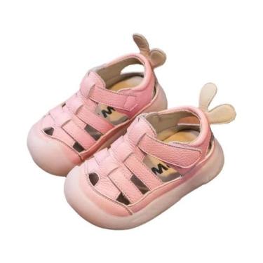 Imagem de Sandálias De Couro Genuíno Para Bebês Meninas E Meninos, Calçados Casu