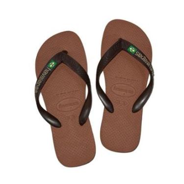 Imagem de Chinelo Havaianas Mix Brasil Logo Bandeira Brasil Ferrugem-Feminino