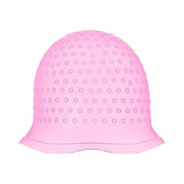 Imagem de Toucas De Silicone Profissionais Para Tintura De Cabelo Com Ganchos De
