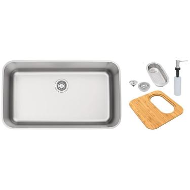 Imagem de Cuba De Embutir Tramontina 70Bl R6 Inox 70X40X20Cm