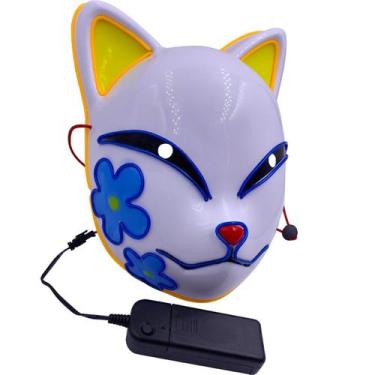 Imagem de Máscara Makomo Anime Face Cosplay, adereços de fantasia para H - yiwei