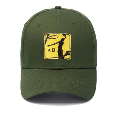 Imagem de Boné de beisebol Kobes Bryants Anime Snapback Hat algodão preto - Yiwe