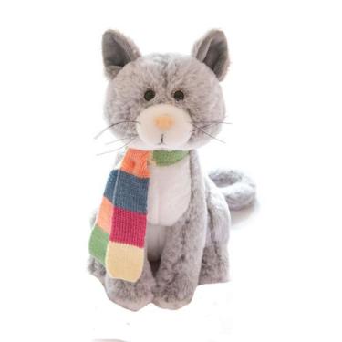 Imagem de Brinquedo de pelúcia Doll Cat 28cm para crianças - yiweisai
