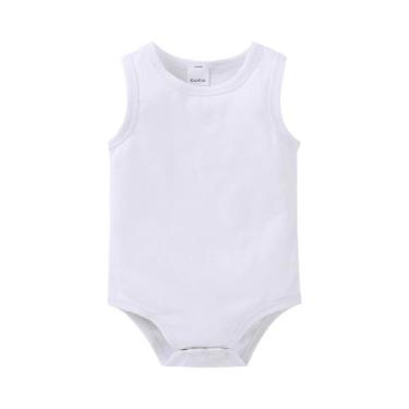 Imagem de Body De Algodão Para Bebês Meninas E Meninos, Roupa De Recém-Nascido C