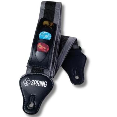 Imagem de Correia Spring para Violão e Guitarra Com Porta Palhetas - Spring Inst