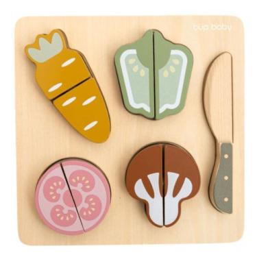 Imagem de Brinquedo De Madeira Educativo Infantil Hora do Lanchinho - Skip Hop