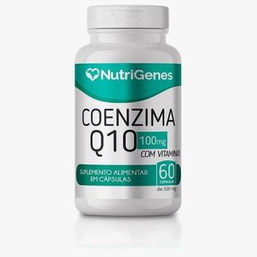 Imagem de Coenzima Q10 Coq10 Nutrigenes -60 Caps. 100mg + Vitaminas