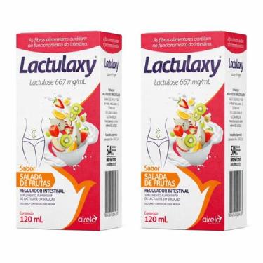Imagem de Kit 2 Un Lactulaxy Lactulose Frutas Airela 120 ml