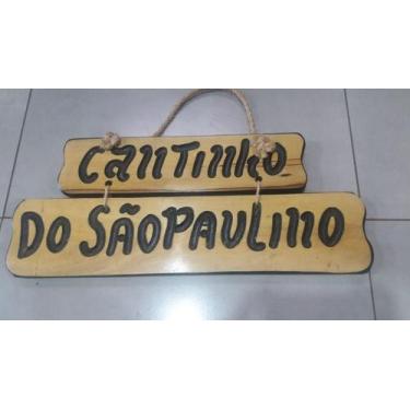 Imagem de Placa são paulino - Artche