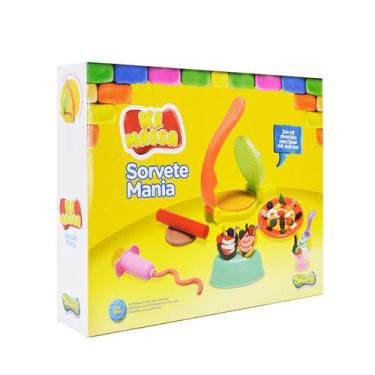 Imagem de Kit Massinha De Modelar Sorvete Mania - Sunny 3007 - Sunny Brinquedos