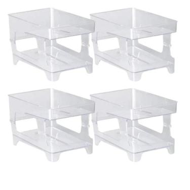 Imagem de Kit Com 4 Organizadores Para Latas Capacidade 6Un Diamond - PARAMOUNT