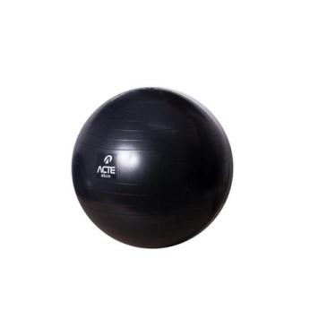 Imagem de Bola Suiça Para Pilates 45cm Gym Ball Com Bomba De Ar 250kg - Acte