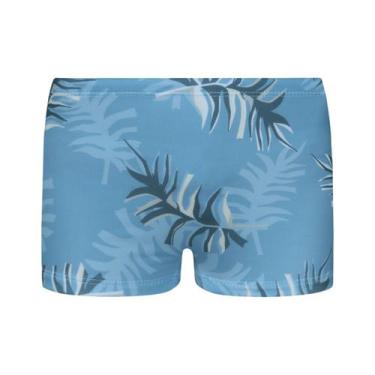 Imagem de Sunga Boxer Infantil Menino KM Lupo, Azul, 12