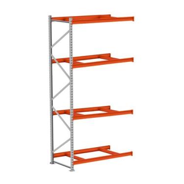 Imagem de Mini Porta Pallet Continuação 500KG Com 4 Longarinas 3,00 X 1,20 X 0,8
