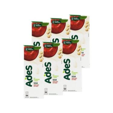 Imagem de Suco Ades Maçã 1L - 6 Unidades