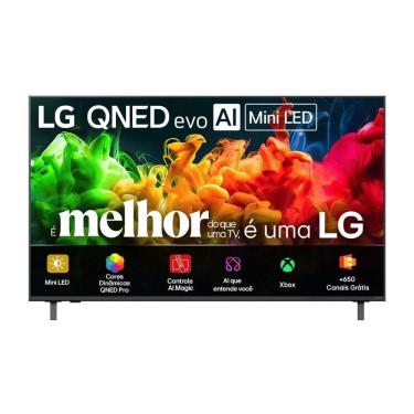 Imagem de Smart TV LG QNED evo Mini LED AI 4K QNED80 55 pol 2026