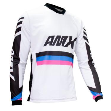 Imagem de Camisa Amx Prime One Branco Trilha Motocross