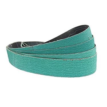 Imagem de 4 peças Lixar cinto fundido Zircônia Alumina Screen para hard metal Grit 40 60 80 80 120 YYDFPIIA (Color : 762x25mm, Mesh : P80)