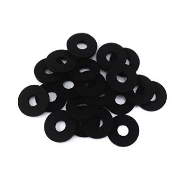 Imagem de Honbay 20 pçs protetor de guitarra de borracha preta com alça premium