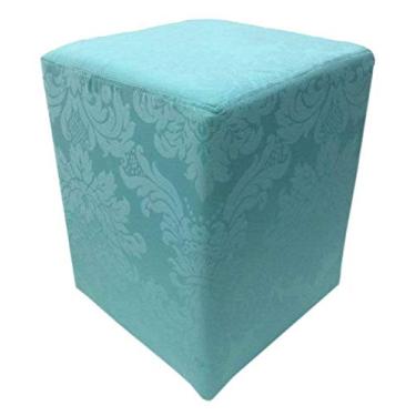 Imagem de Puff Quadrado Jacquard Tiffany