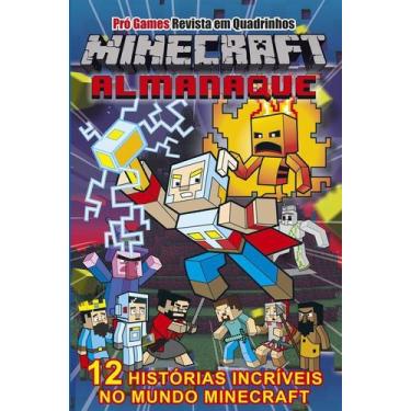 Imagem de Hq Minecraft Pró-Games Almanaque Em Quadrinhos Volume 1