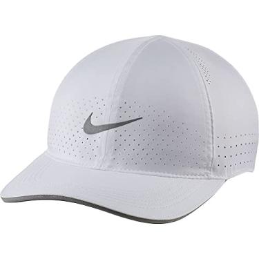 Imagem de Nike Men's White Featherlight Adjustable Performance Hat Cap