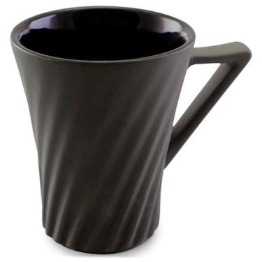 Imagem de Caneca de Cerâmica Ceraflame Twist Tulipa Grafite 300ml