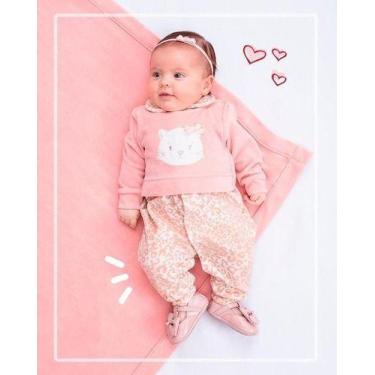 Imagem de - Saída Maternidade Bebê Menina Plush Le Bhua Linh Paraiso 483 - Le Bh