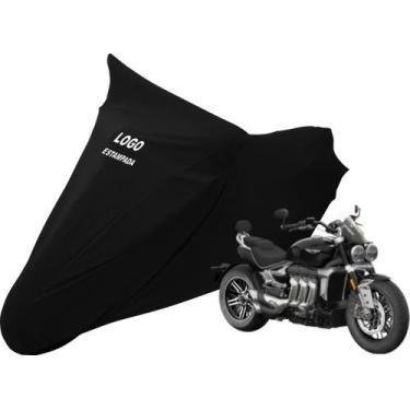 Imagem de Capa Para Proteger Moto Triumph Rocket 3 Gt Com Elasticidade - Mz, Pre
