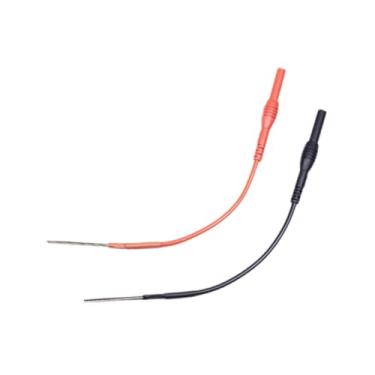 Imagem de Esquirla 2 Peças Cabo de Teste de Gancho Multímetro de 4 Mm 4 Mm para Comercial para O Local de Trabalho