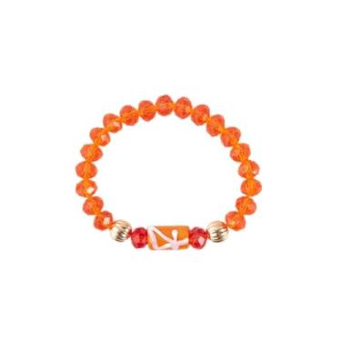 Imagem de META ATACADO, Pulseira Orixás Proteção Umbanda e Candomblé - Escolha o Seu Cor:Egunita Firma