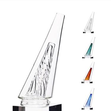 Imagem de Adequado para acessórios de vidro Pack Pro, peças de reposição, mini vasos de vidro colorido (transparente)