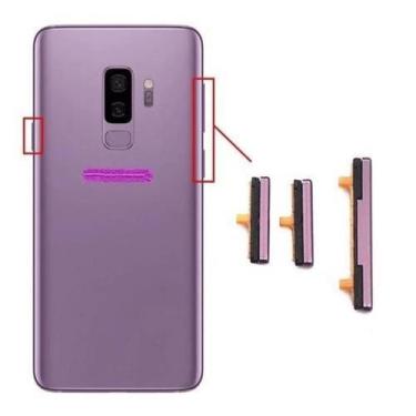 Imagem de Botão Botões Power Volume Bixby Compatível Galaxy S9 s9 plus G965, ROS