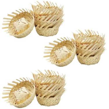 Imagem de Kit 15 Mini Chapeu Palha Festa Junina Arraiá Decoração Doces - Crgfest