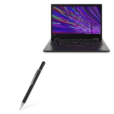 Imagem de BoxWave Caneta Stylus compatível com Lenovo ThinkPad L13 Yoga 2 em 1 Geração 2 (33,8 cm) - Caneta Stylus capacitiva FineTouch, caneta Stylus super precisa - Preto