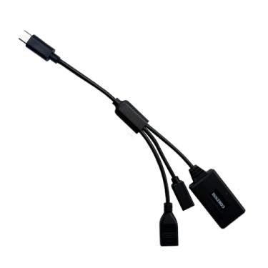 Imagem de COKTNNI Adaptador Carplay sem fio Road Glide 2024 adequado para Harley 2024-2025 Road Glide Street Glide 121 CVO/ST Acessórios Touring Plug and Play com porta de carregamento (USB-Fêmea)