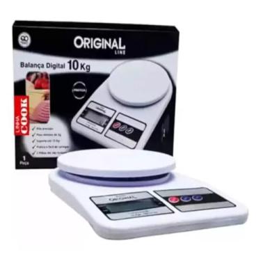 Imagem de Balança Digital 10Kg Flat Linha Premium SL0363