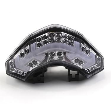 Imagem de Lanterna traseira de LED transparente Arashi para Ducati Multistrada 1200 2010-2014, luz traseira de freio de seta, acessórios de substituição integrados para motocicleta