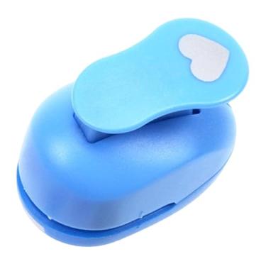 Imagem de oshhni Perfurador de papel para scrapbook, furador para artesanato, ferramenta de fácil de usar, acessórios para papéis de festivais, jardim de, Coração