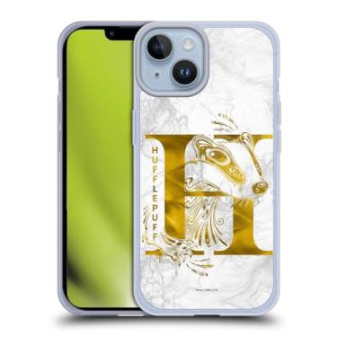 Imagem de Head Case Designs Capa de gel macio oficialmente licenciada Harry Potter Lufa-Lufa Aguamenti Relíquias da Morte IX compatível com Apple iPhone 14