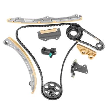 Imagem de INGKAN Kit de corrente de distribuição do motor K24A1 K24A4 serve para Honda Accord 03-07/ CR-V 02-09/ Elemento 03-11 2.4L l4 DOHC K24A K24A1 K24A4 K24A8 K24Z1 Motor OE 13460-PNA-000-000 4 142 10-PNA