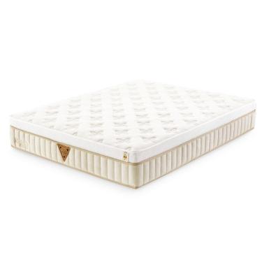 Imagem de Colchão Medio Pocket - Latex Sobre Molas Medida Queen 158x198cm Opcionais Sem Opcionais