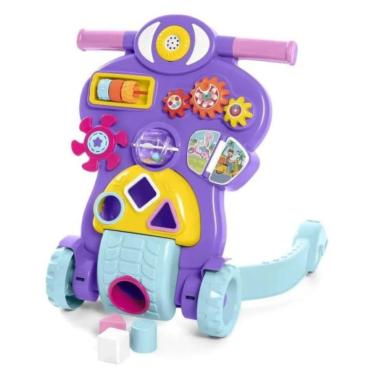 Imagem de Andador Bebê Piloto  Feminino c/ Som e Luz - Calesita