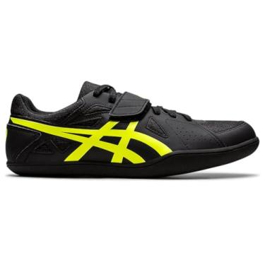 Imagem de ASICS Tênis masculino Hyper Throw 3 Track & Field, Preto/amarelo seguro, 40